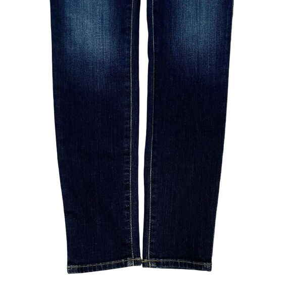 FRAME Denim Le Skinny de Jeanne Dark Wash Mid Rise Stretch Jeans Women’s 27 - Picture 6 of 9